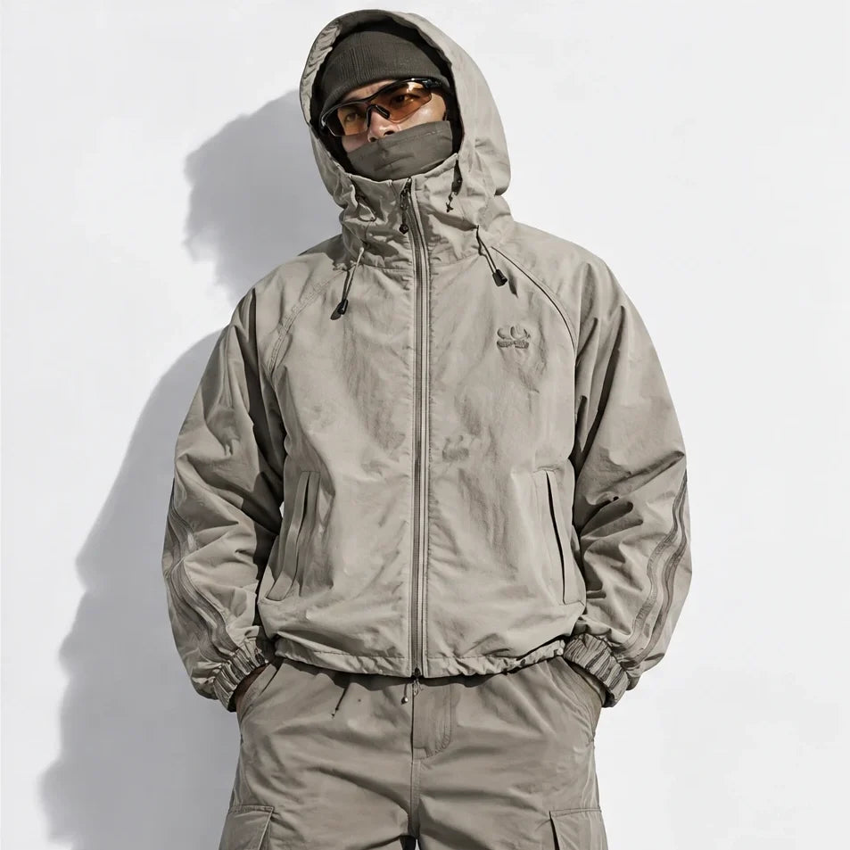 Spall - Unisex Water-Repellent & Windproof Triple-Protection Lightweight Jacket - Khaki
