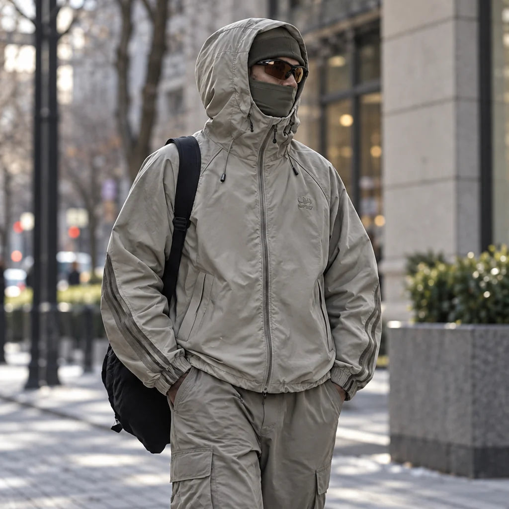 Spall - Unisex Water-Repellent & Windproof Triple-Protection Lightweight Jacket - Khaki