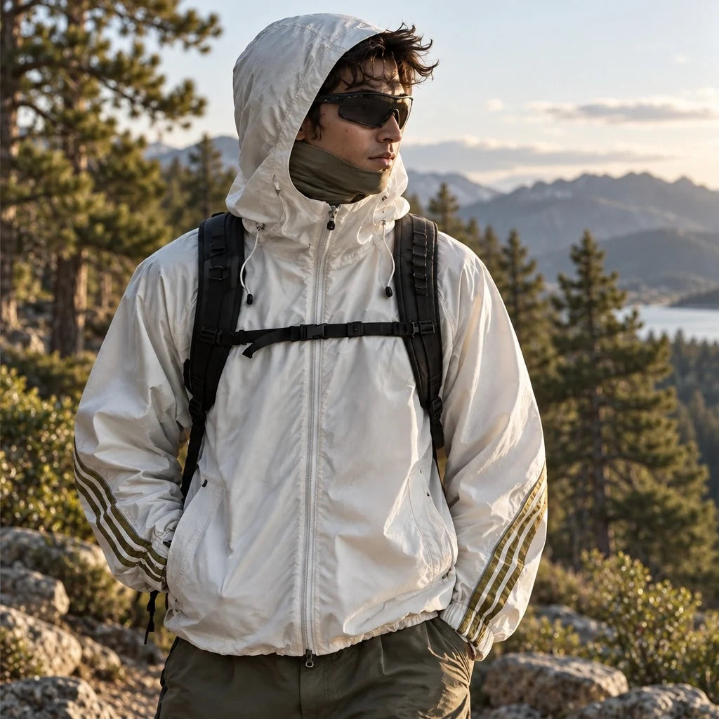 Spall - Unisex Water-Repellent & Windproof Triple-Protection Lightweight Jacket - Light Khaki