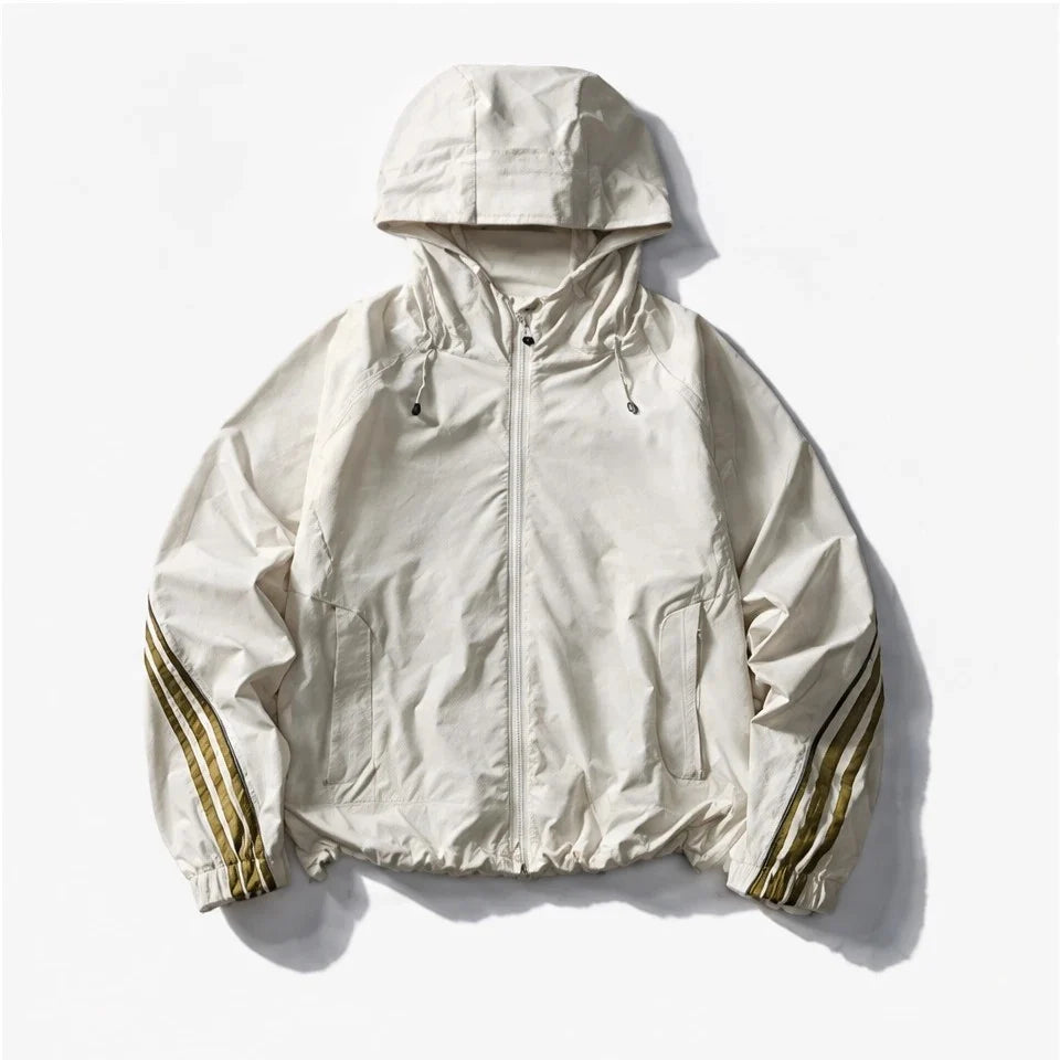 Spall - Unisex Water-Repellent & Windproof Triple-Protection Lightweight Jacket - Light Khaki