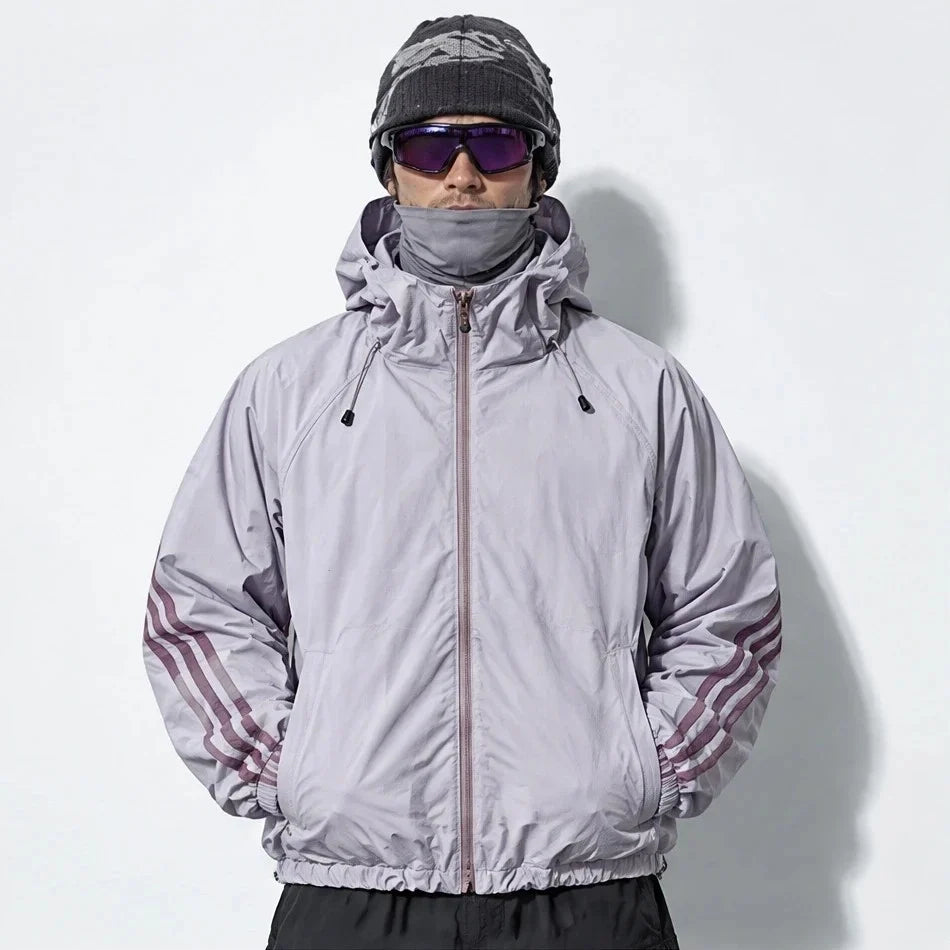 Spall - Unisex Water-Repellent & Windproof Triple-Protection Lightweight Jacket - Light purple