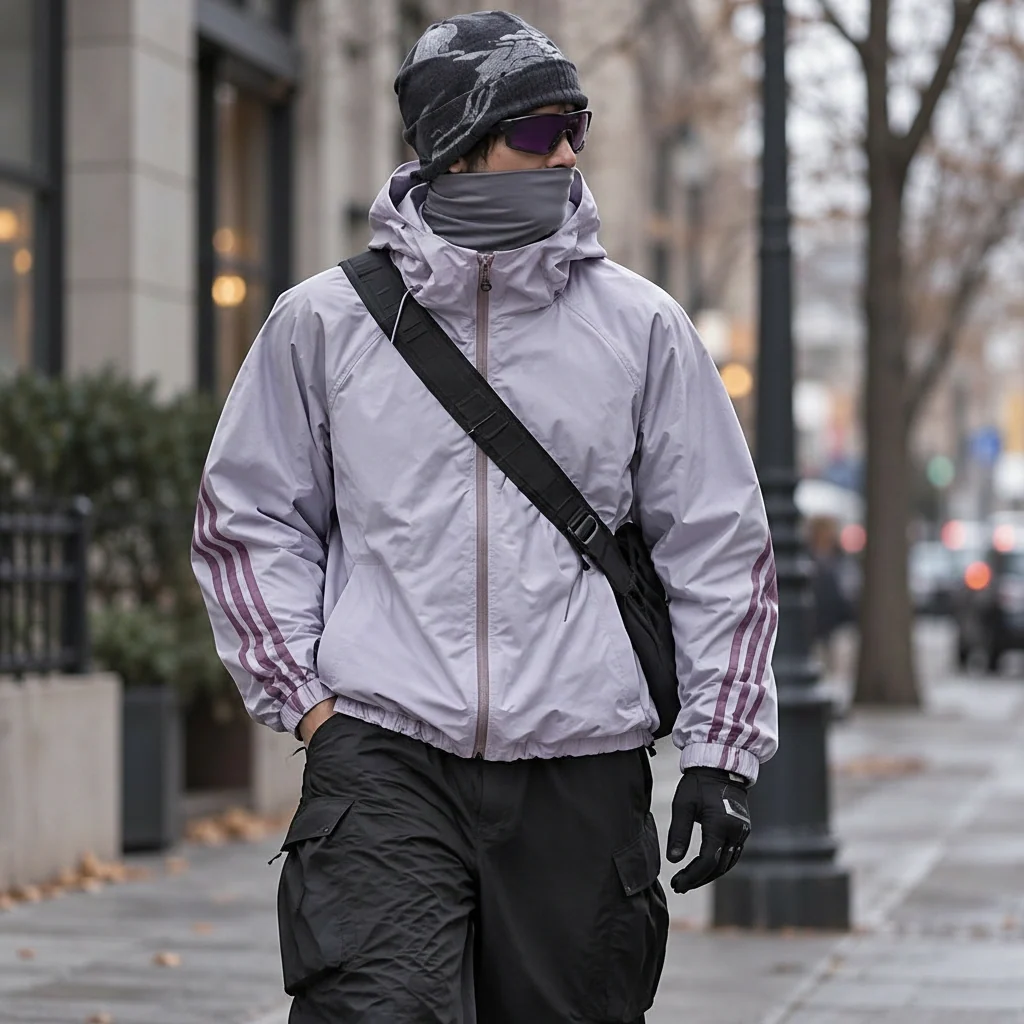 Spall - Unisex Water-Repellent & Windproof Triple-Protection Lightweight Jacket - Light purple