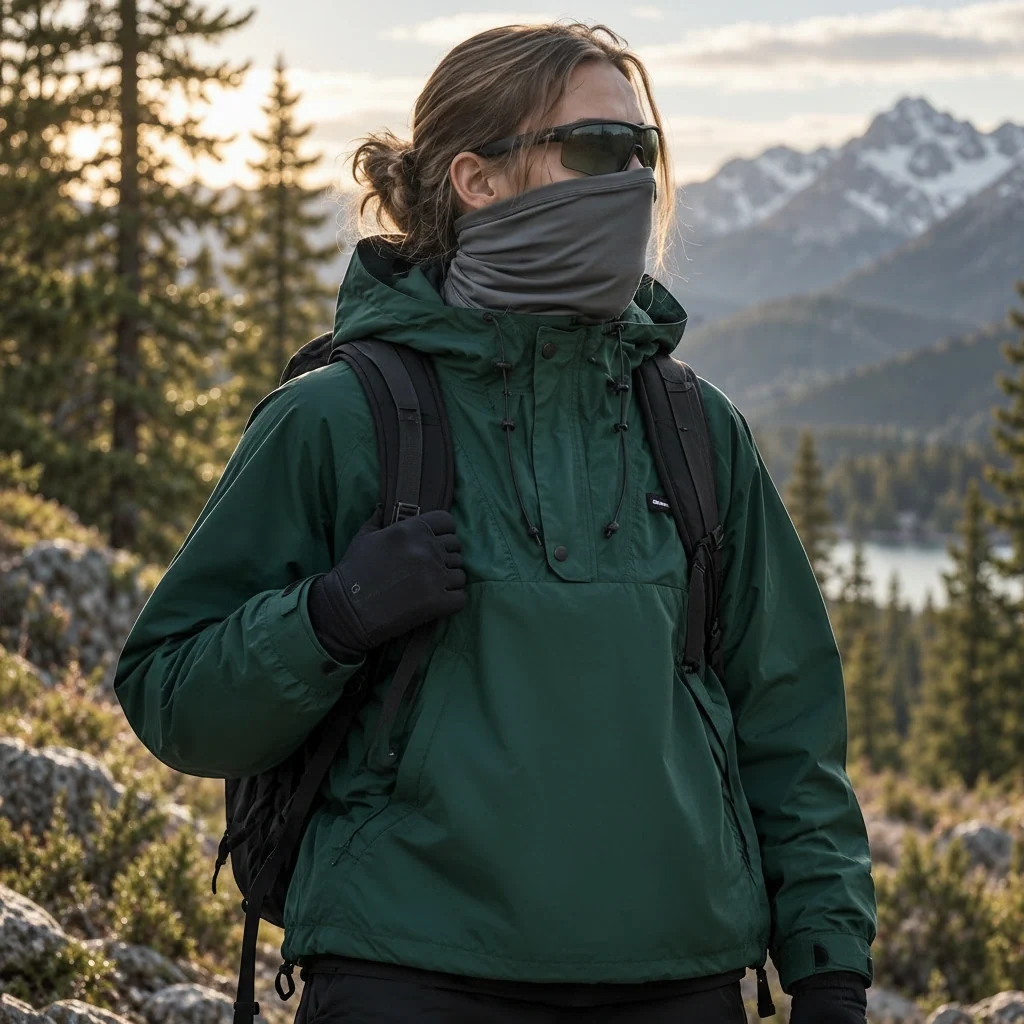 Swell - Unisex Windproof Breathable & Teflon® Waterproof Coat - Dark Green