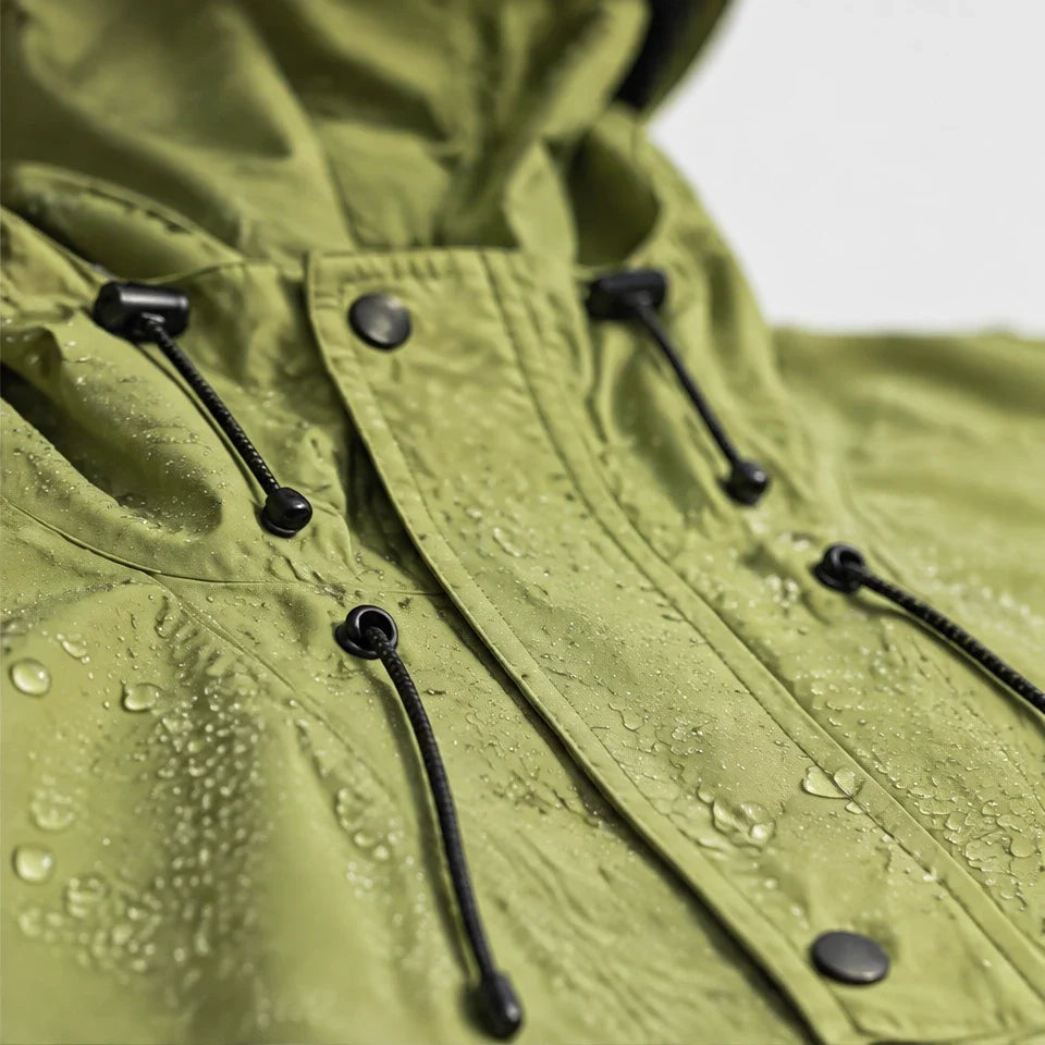Swell - Unisex Windproof Breathable & Teflon® Waterproof Coat - Fluorescent Green