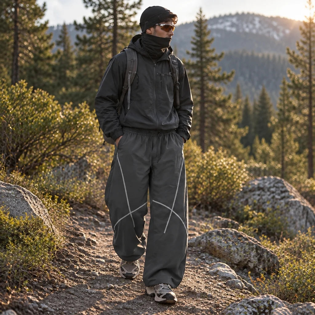 Clove - Unisex Water-Repellent & Quick-Dry Relaxed Fit Hiking Trousers - Dark Grey