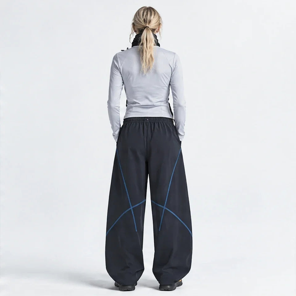 Clove - Unisex Water-Repellent & Quick-Dry Relaxed Fit Hiking Trousers - Navy Blue