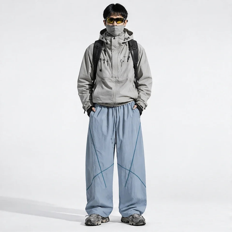 Clove - Unisex Water-Repellent & Quick-Dry Relaxed Fit Hiking Trousers - Sky Blue