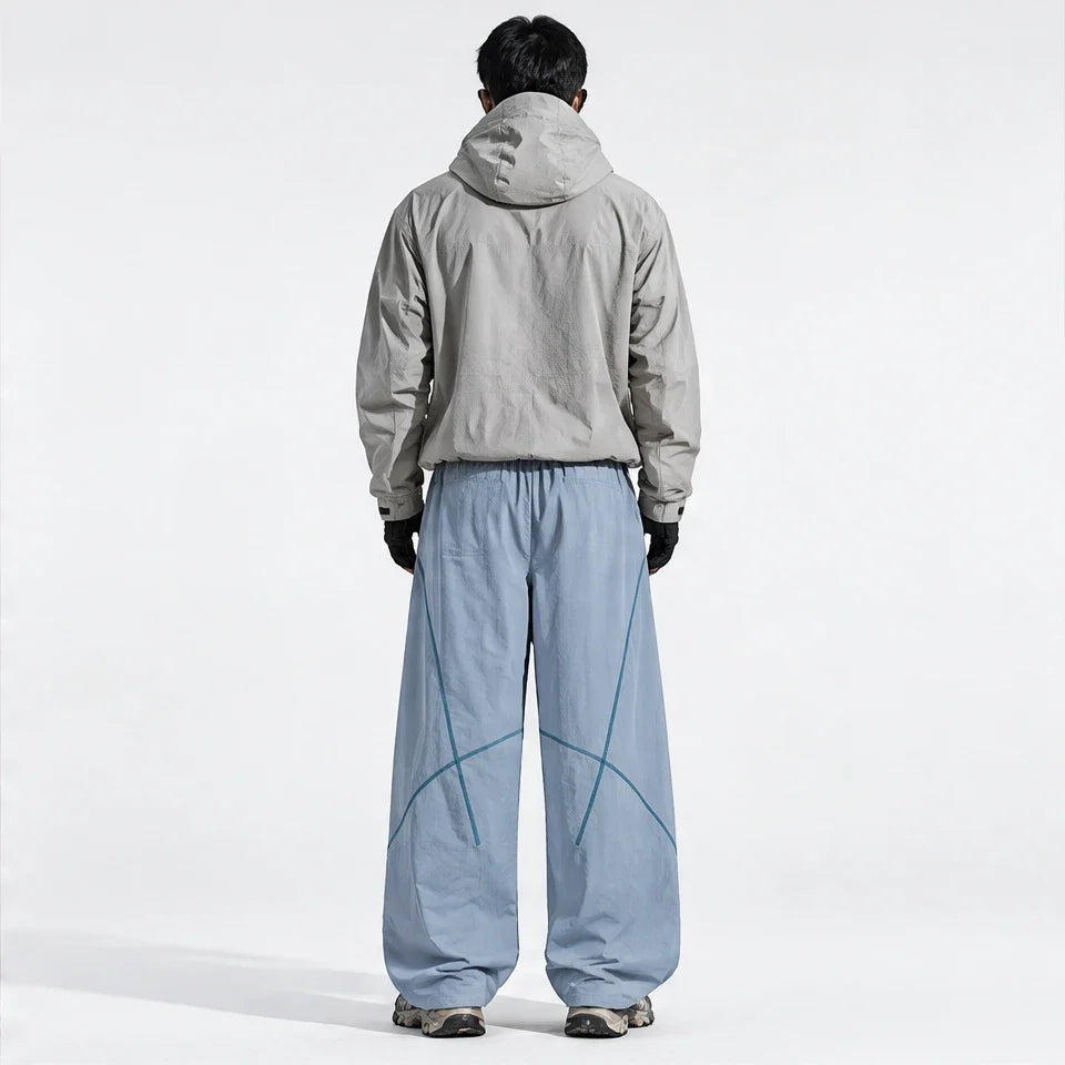 Clove - Unisex Water-Repellent & Quick-Dry Relaxed Fit Hiking Trousers - Sky Blue