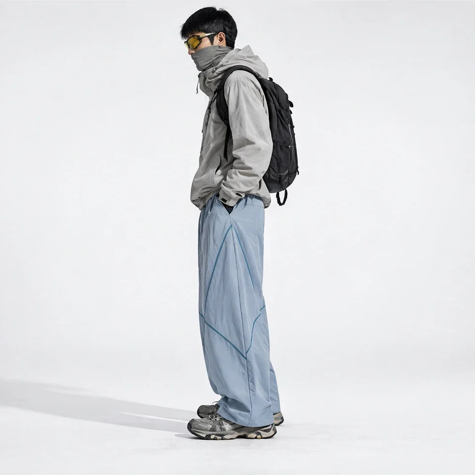 Clove - Unisex Water-Repellent & Quick-Dry Relaxed Fit Hiking Trousers - Sky Blue