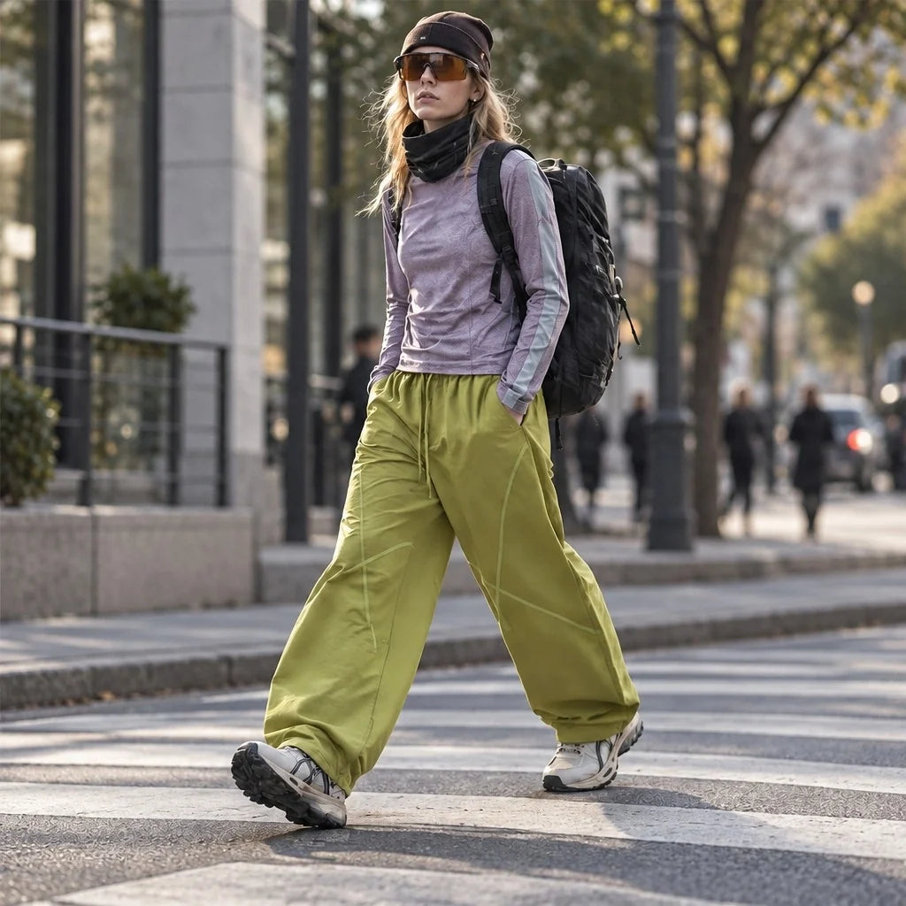 Clove - Unisex Water-Repellent & Quick-Dry Relaxed Fit Hiking Trousers - Yellow