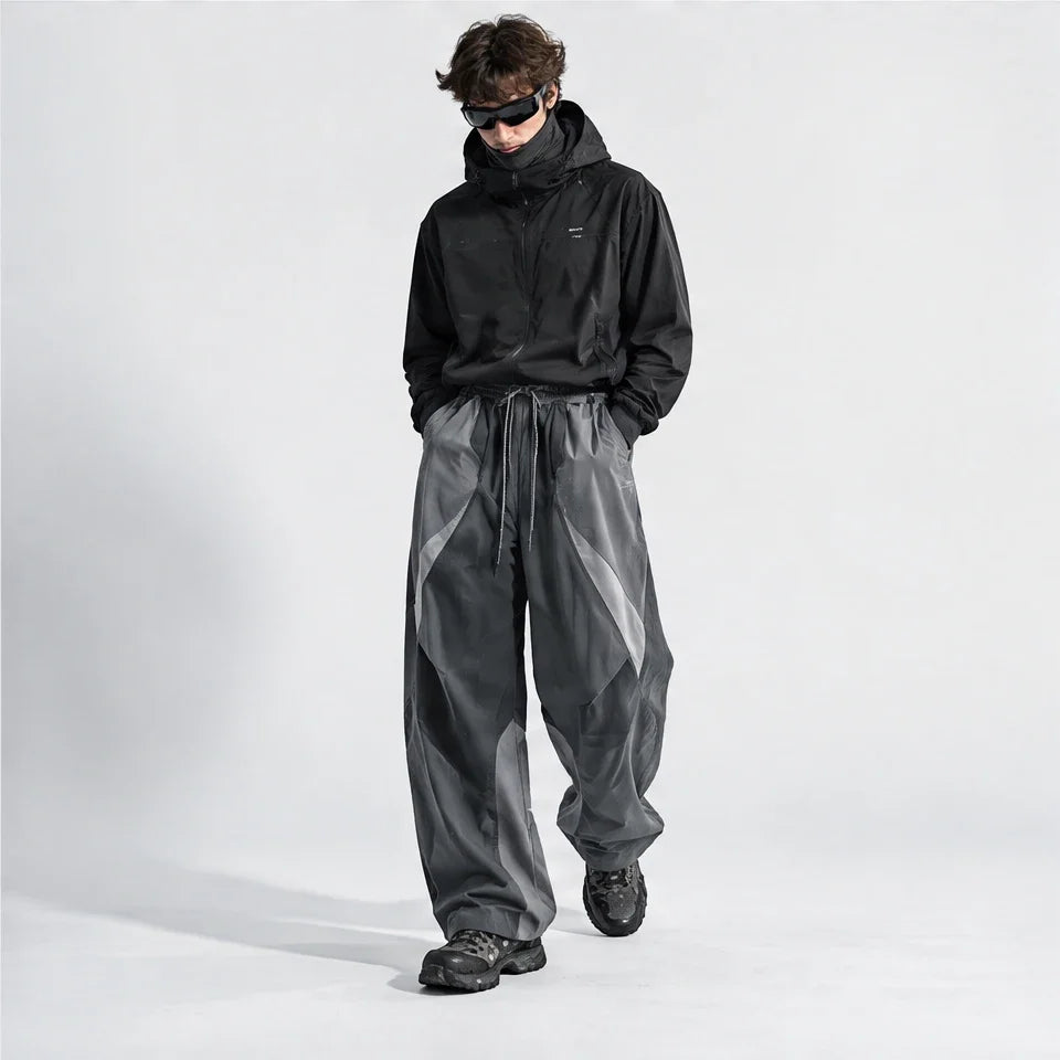 Fell - Unisex Quick-Dry Windproof & Straight-Leg Waterproof Trousers - Dark Grey