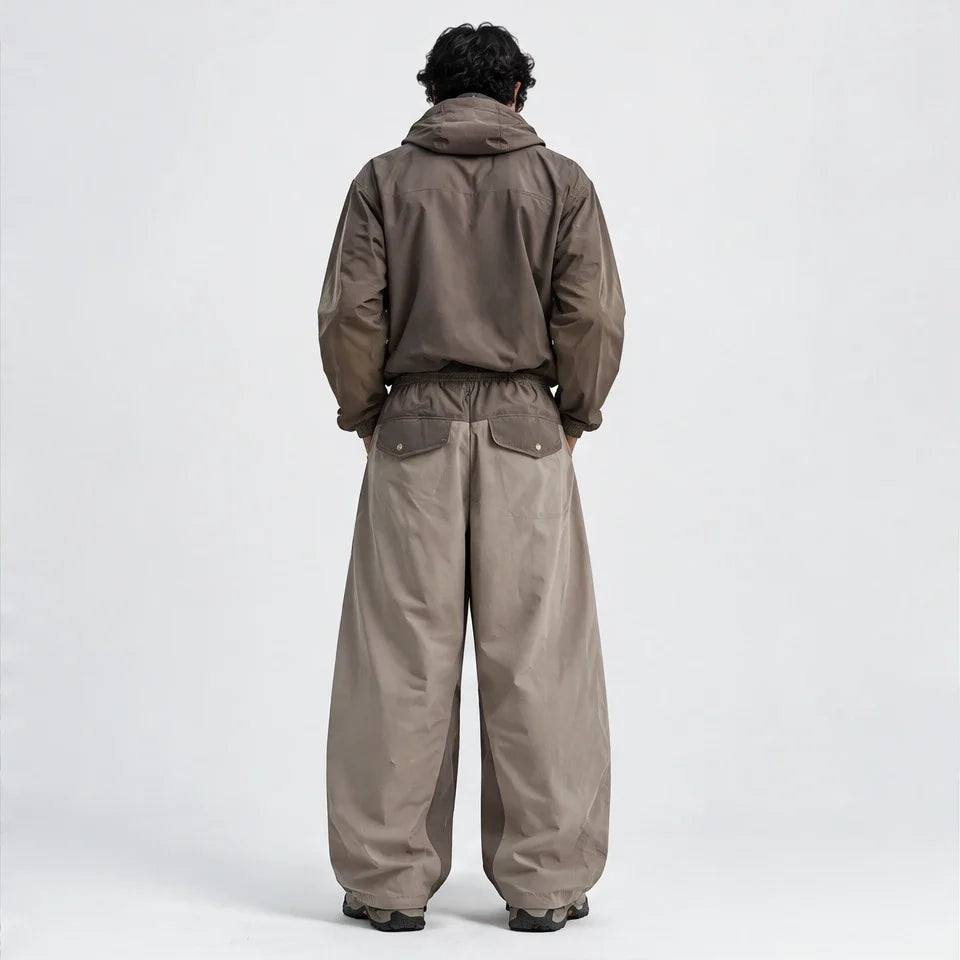 Fell - Unisex Quick-Dry Windproof & Straight-Leg Waterproof Trousers - Khaki