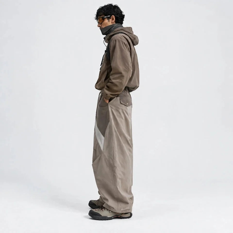 Fell - Unisex Quick-Dry Windproof & Straight-Leg Waterproof Trousers - Khaki