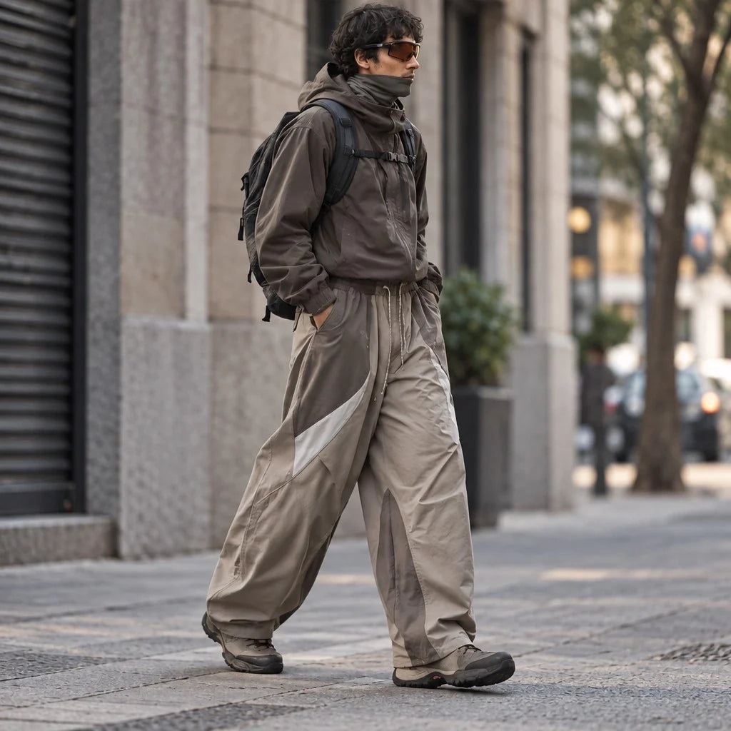 Fell - Unisex Quick-Dry Windproof & Straight-Leg Waterproof Trousers - Khaki