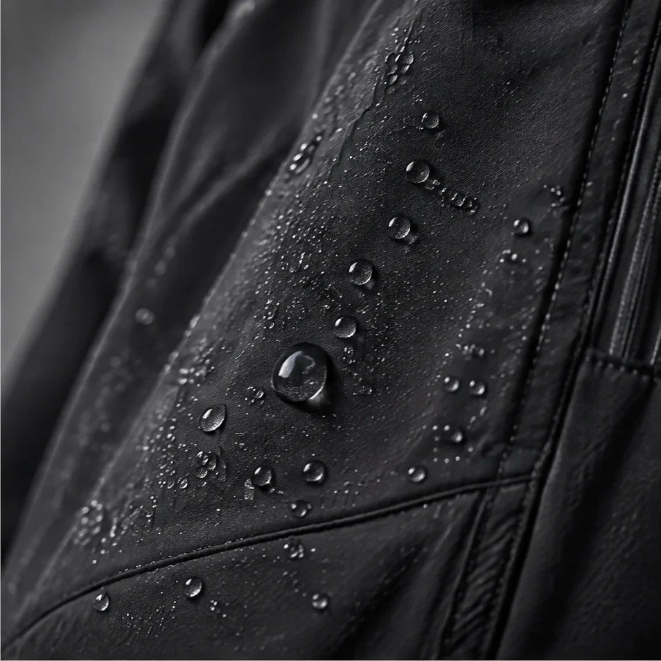 Garth - Unisex Quick-Dry Windproof & Packable Waterproof Trousers - Black