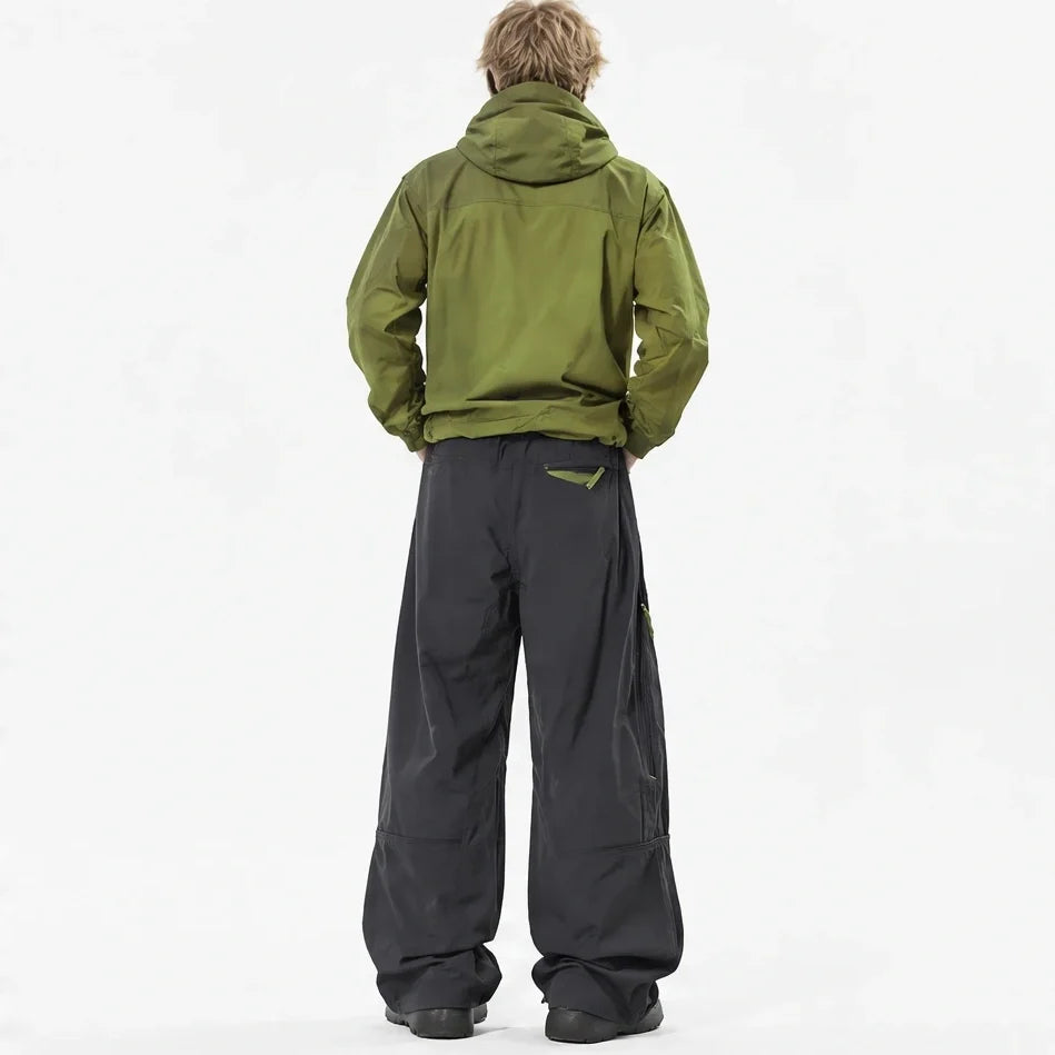 Garth - Unisex Quick-Dry Windproof & Packable Waterproof Trousers - Grey