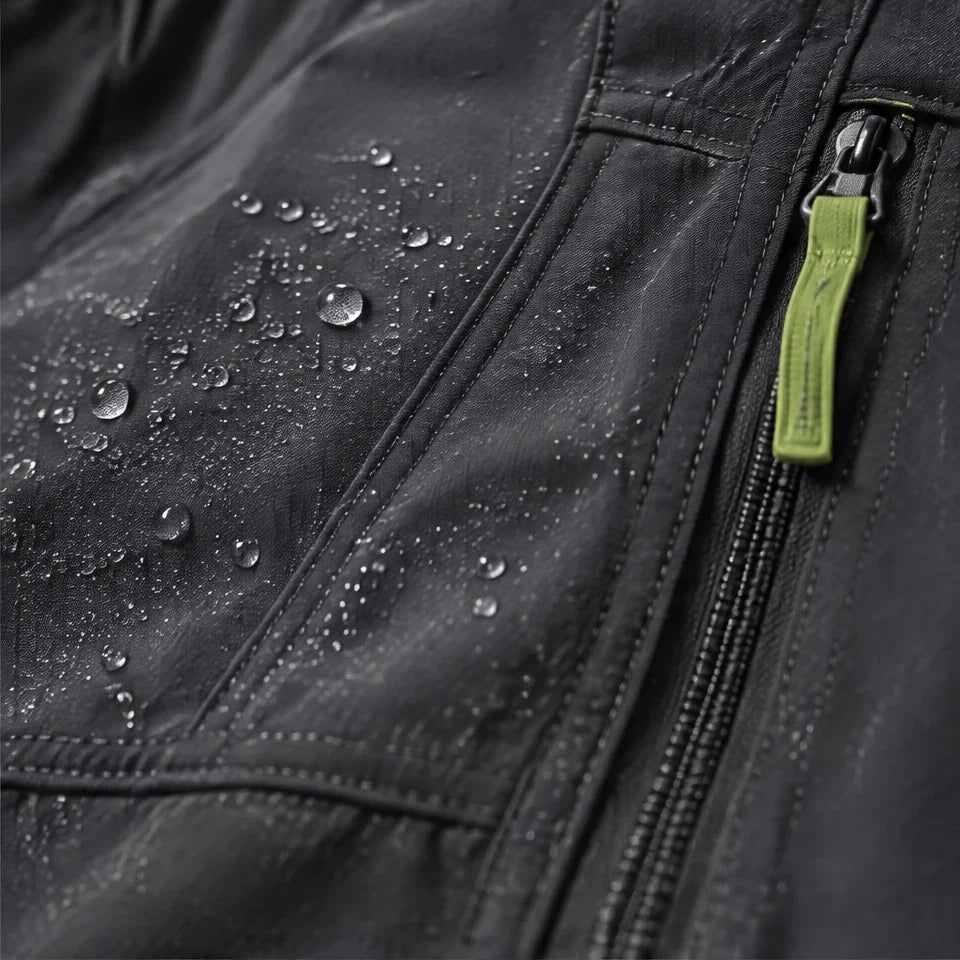 Garth - Unisex Quick-Dry Windproof & Packable Waterproof Trousers - Grey