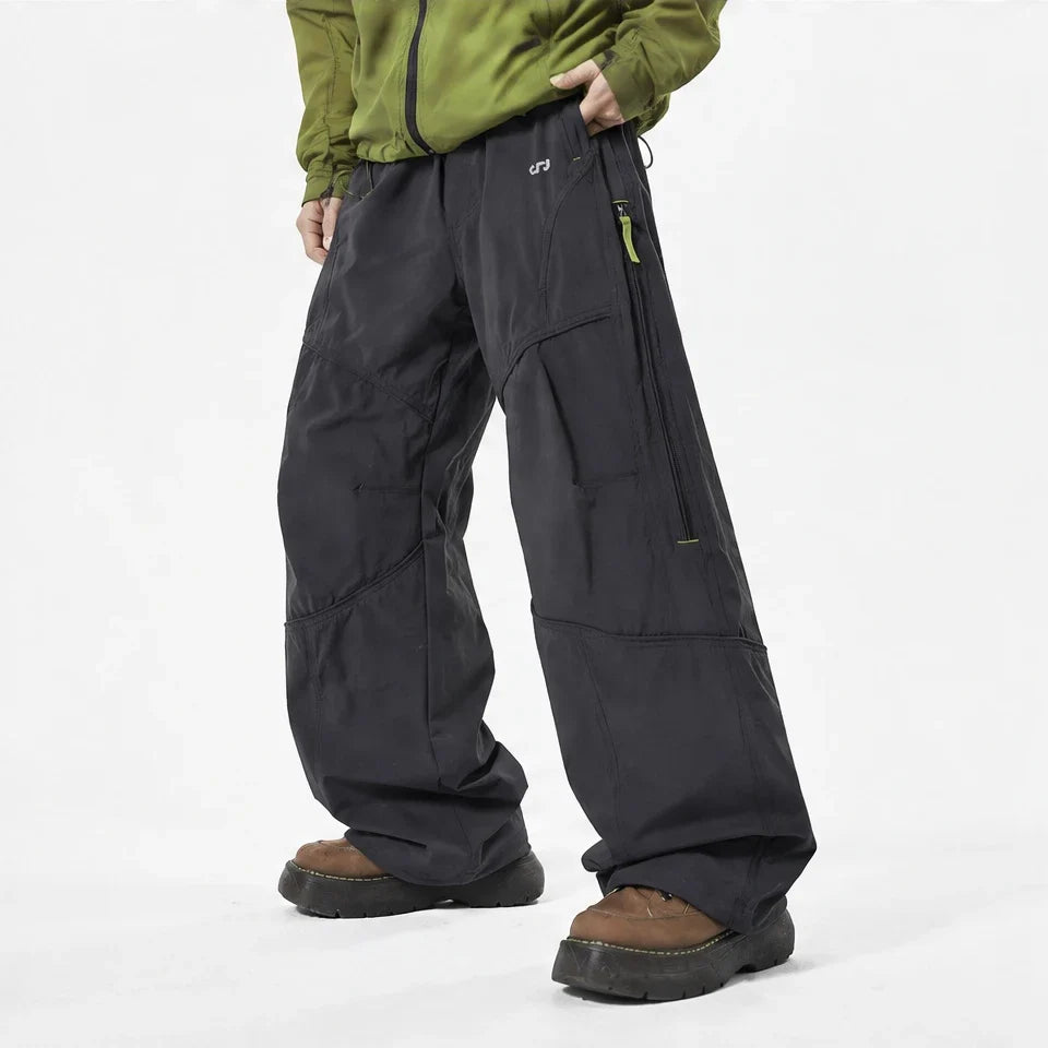 Garth - Unisex Quick-Dry Windproof & Packable Waterproof Trousers - Grey