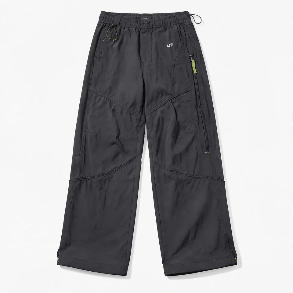 Garth - Unisex Quick-Dry Windproof & Packable Waterproof Trousers - Grey