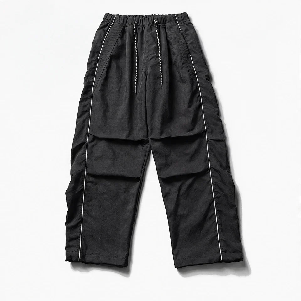 Creag - Unisex Water-Repellent & Quick-Dry Reflective Hiking Trousers - Black