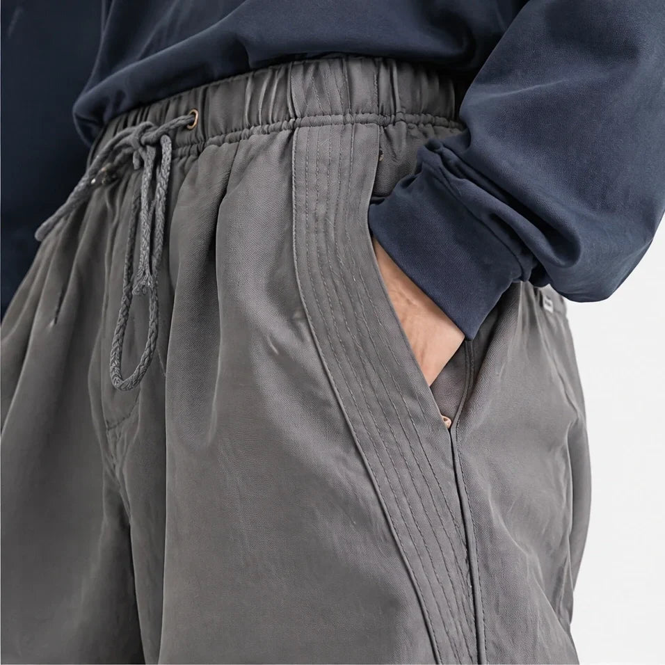 Creag - Unisex Water-Repellent & Quick-Dry Reflective Hiking Trousers - Grey