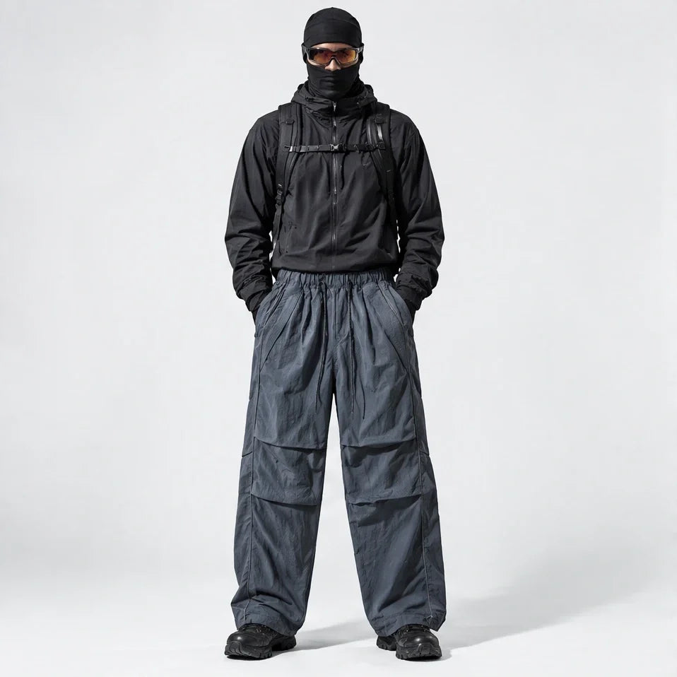 Creag - Unisex Water-Repellent & Quick-Dry Reflective Hiking Trousers - Haze Blue
