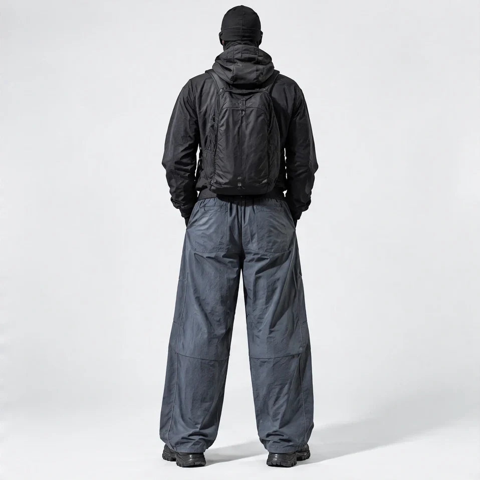 Creag - Unisex Water-Repellent & Quick-Dry Reflective Hiking Trousers - Haze Blue