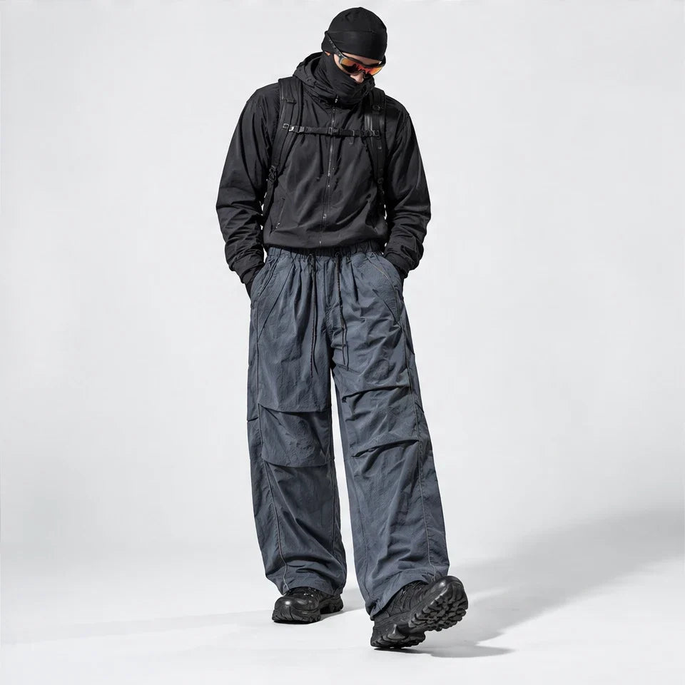 Creag - Unisex Water-Repellent & Quick-Dry Reflective Hiking Trousers - Haze Blue