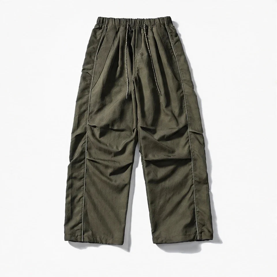 Creag - Unisex Water-Repellent & Quick-Dry Reflective Hiking Trousers - Military Green