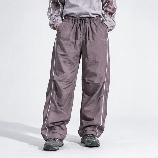 Creag - Unisex Water-Repellent & Quick-Dry Reflective Hiking Trousers - Purple Smoke