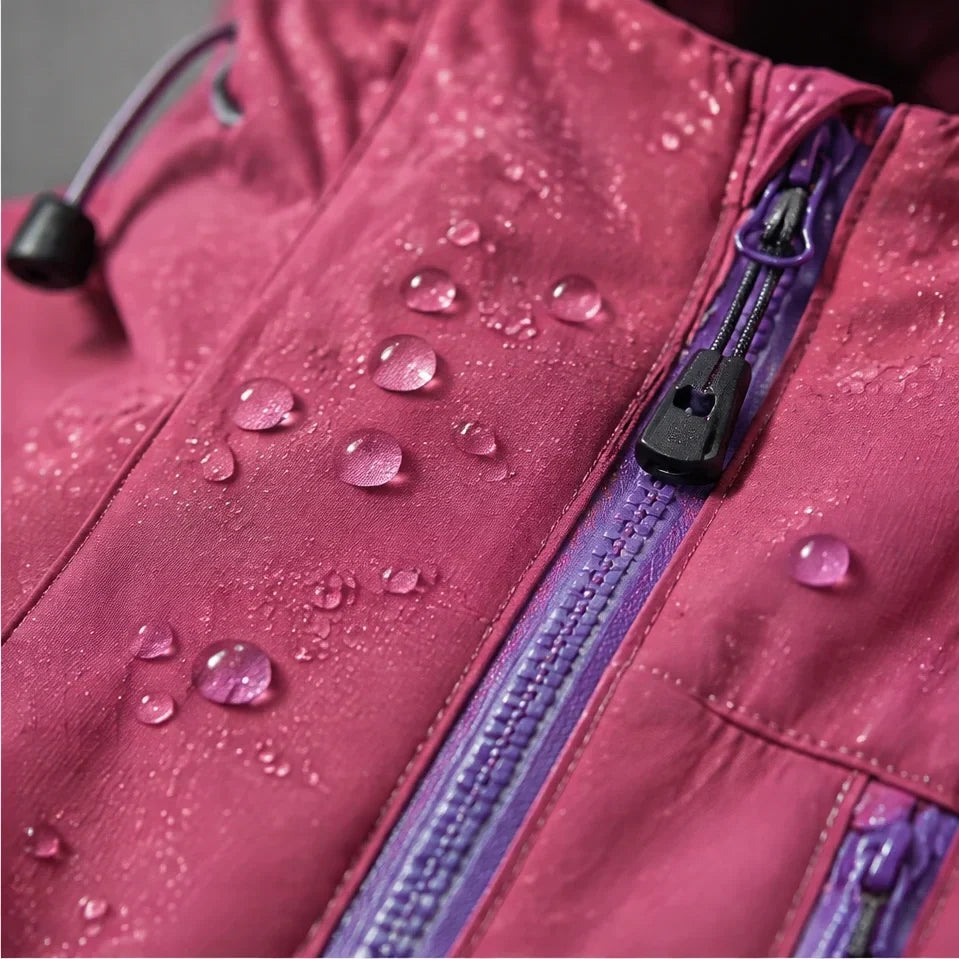 Gill - Unisex 15K Waterproof Jacket - Fuchsia Pink
