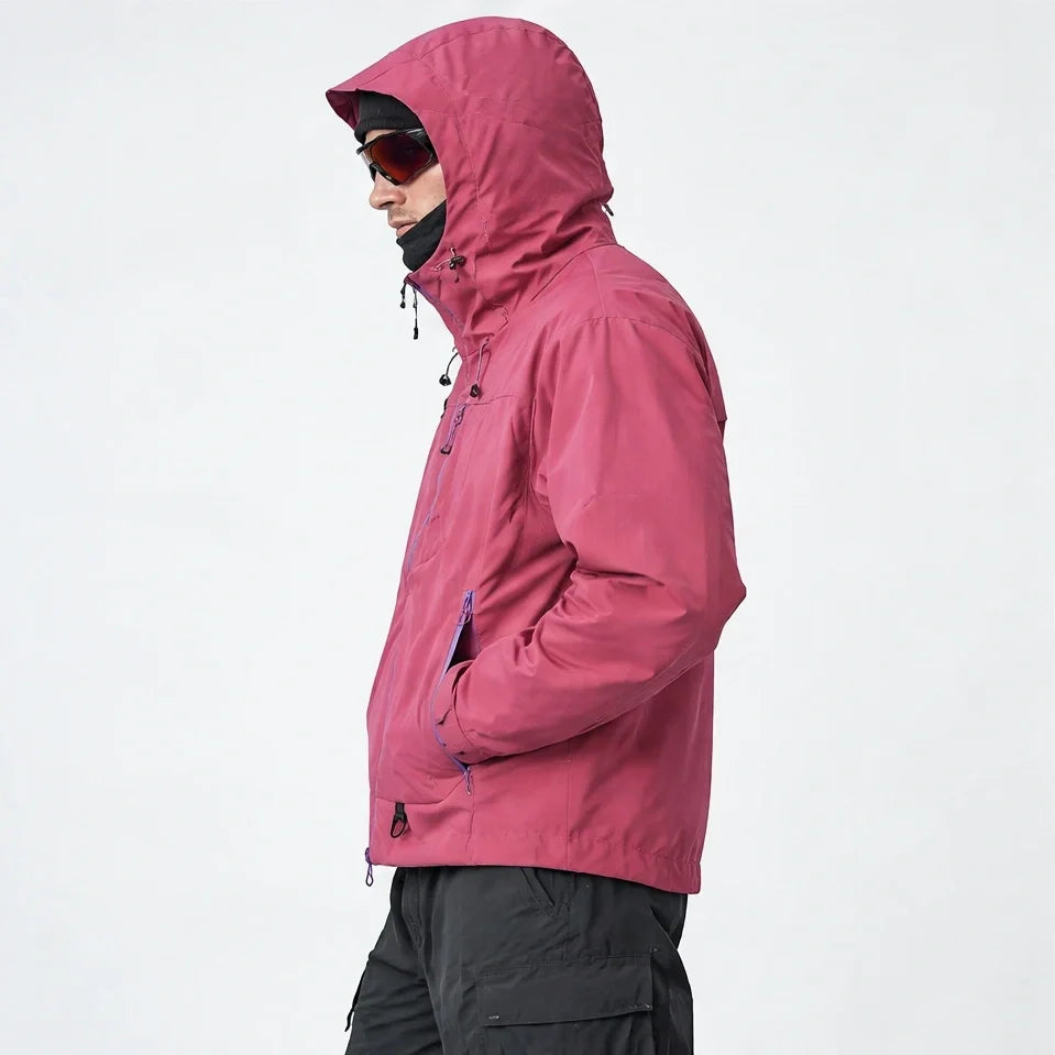 Gill - Unisex 15K Waterproof Jacket - Fuchsia Pink