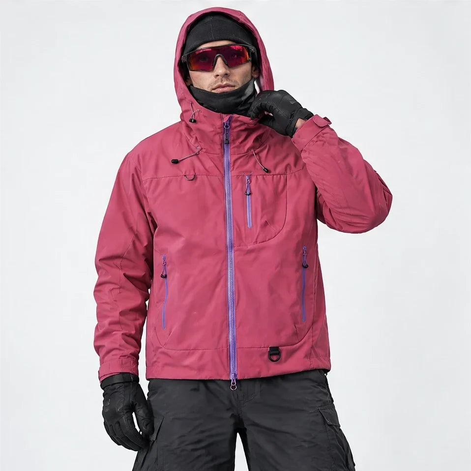 Gill - Unisex 15K Waterproof Jacket - Fuchsia Pink