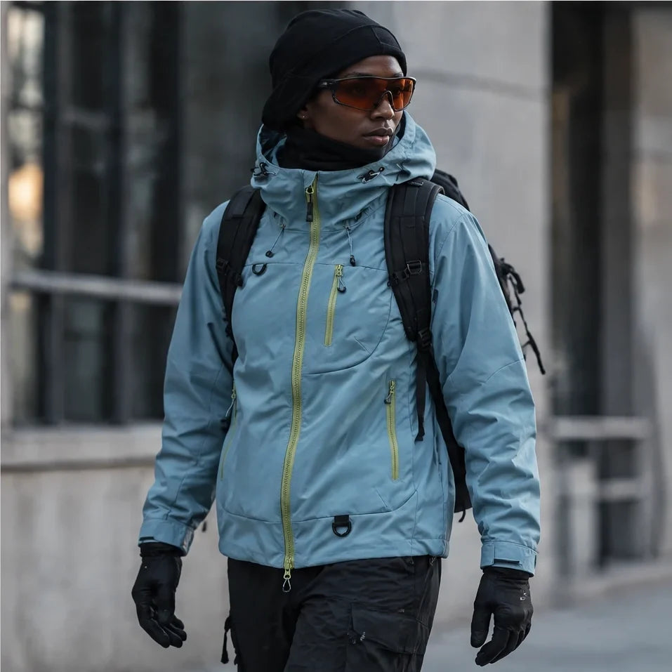 Gill - Unisex 15K Waterproof Jacket - Light Blue