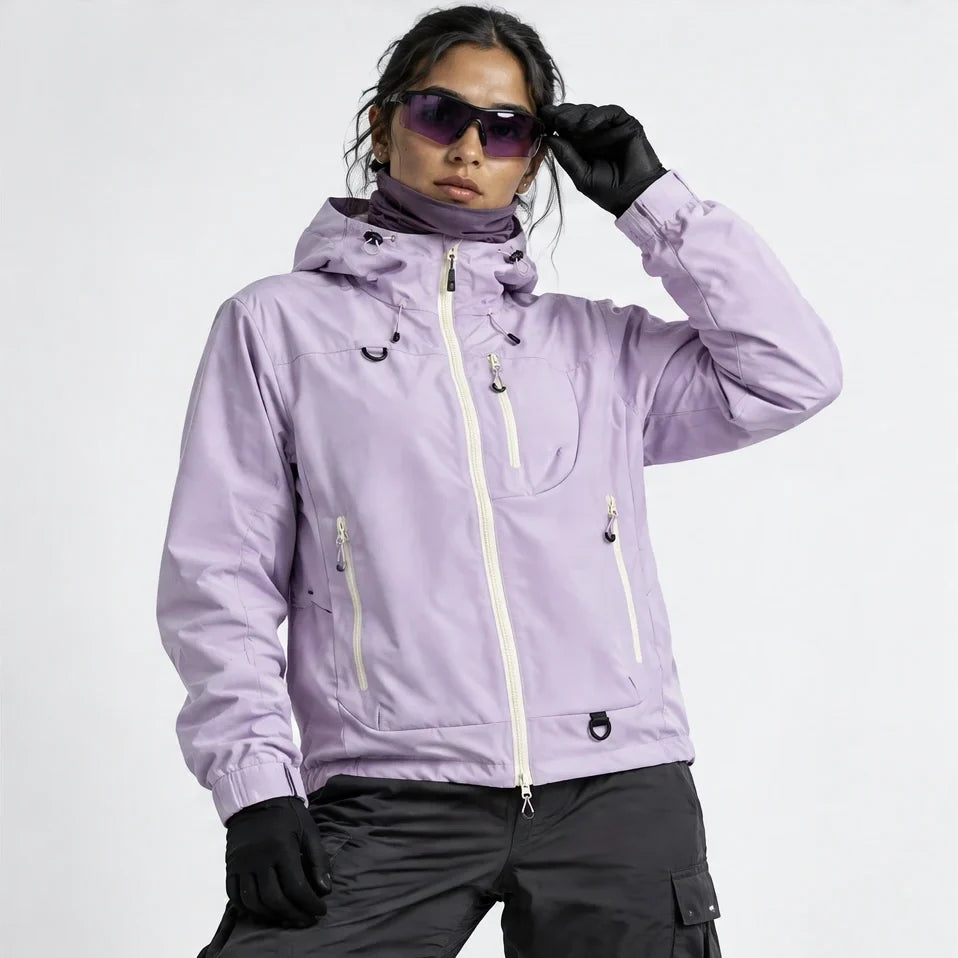 Gill - Unisex 15K Waterproof Jacket - Light purple