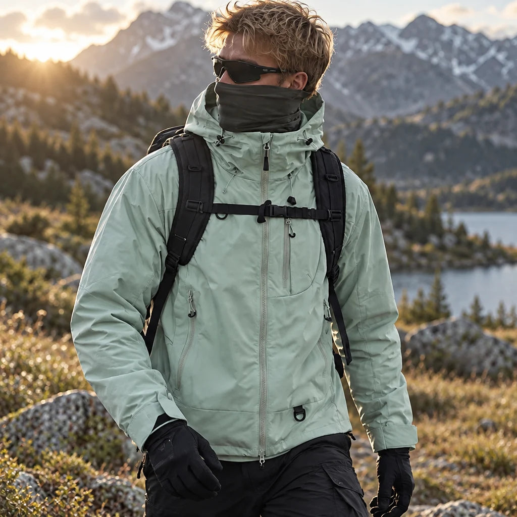 Gill - Unisex 15K Waterproof Jacket - Mint Green