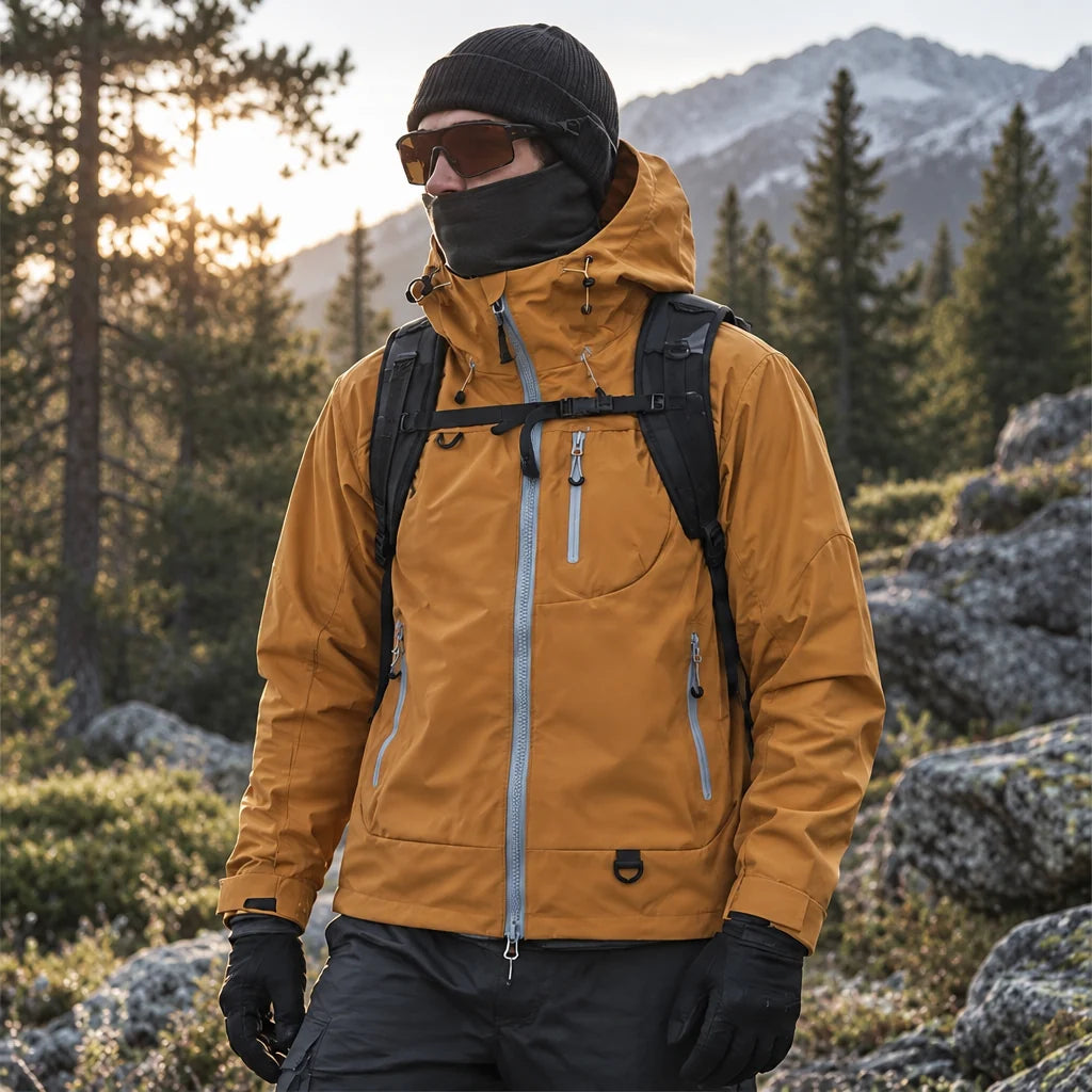 Gill - Unisex 15K Waterproof Jacket - Orange