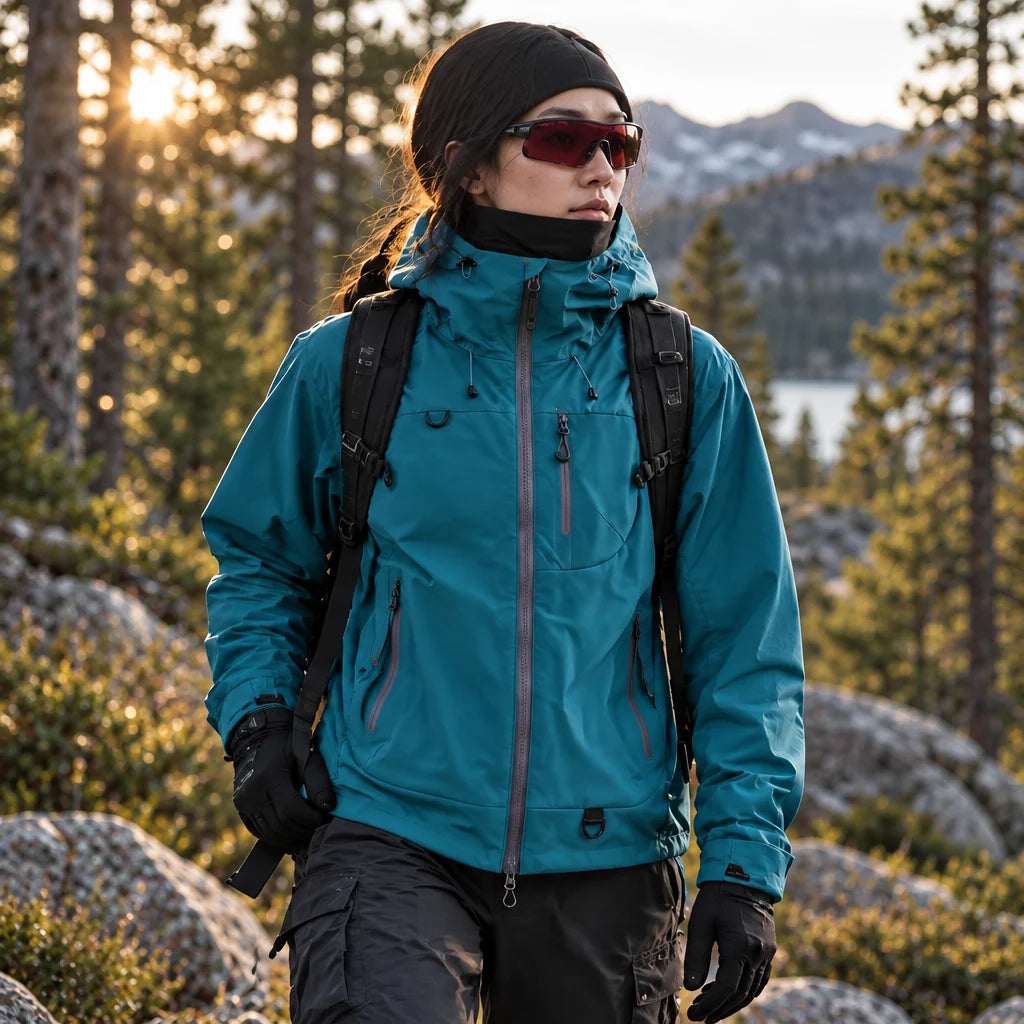 Gill - Unisex 15K Waterproof Jacket - Peacock Blue