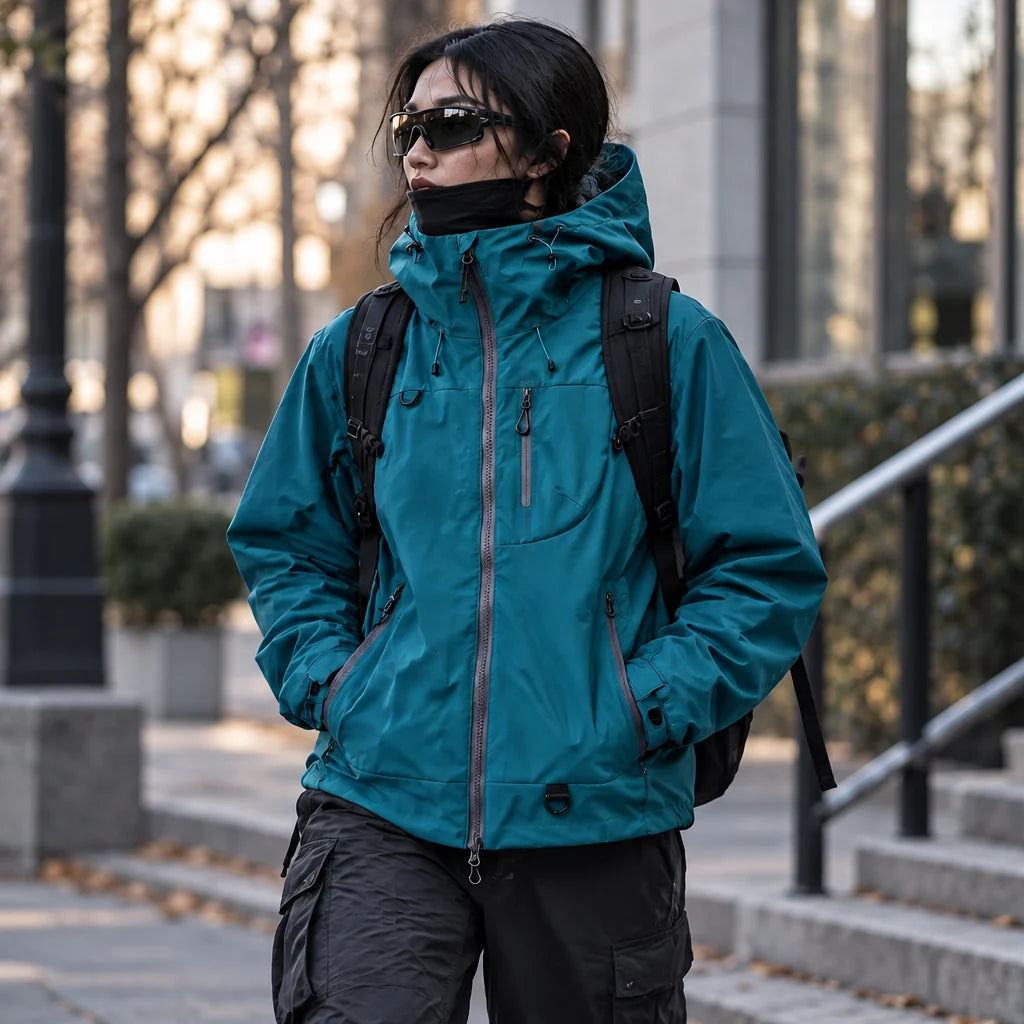 Gill - Unisex 15K Waterproof Jacket - Peacock Blue
