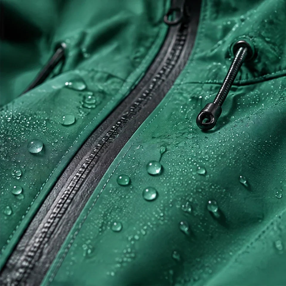Wyke - Unisex Windproof Breathable & Graphene Waterproof Jacket - Green