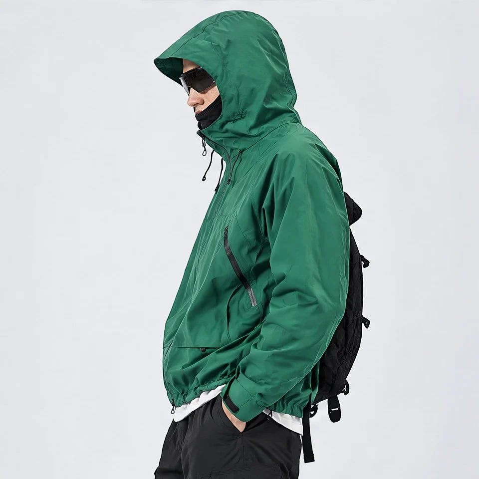 Wyke - Unisex Windproof Breathable & Graphene Waterproof Jacket - Green