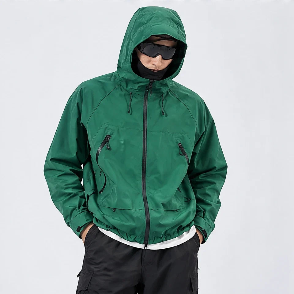 Wyke - Unisex Windproof Breathable & Graphene Waterproof Jacket - Green