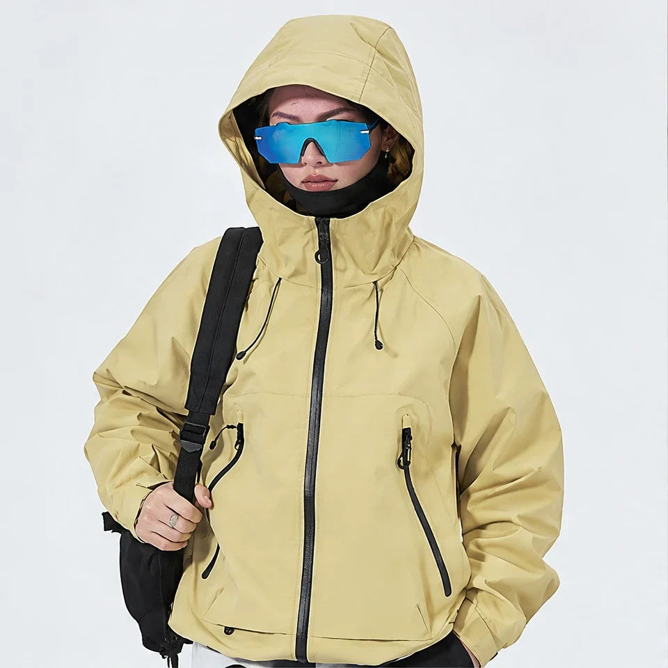 Wyke - Unisex Windproof Breathable & Graphene Waterproof Jacket - Light Yellow