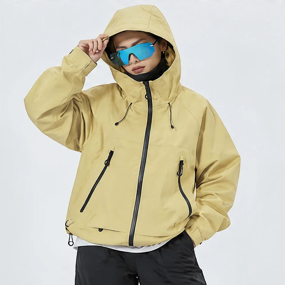 Wyke - Unisex Windproof Breathable & Graphene Waterproof Jacket - Light Yellow