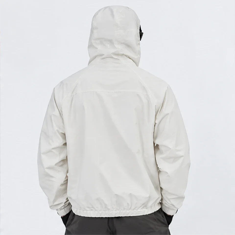 Wyke - Unisex Windproof Breathable & Graphene Waterproof Jacket - Off-white