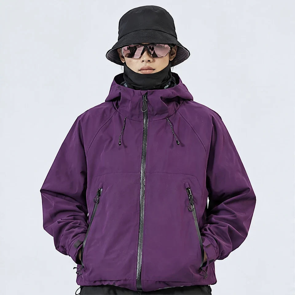 Wyke - Unisex Windproof Breathable & Graphene Waterproof Jacket - Purple