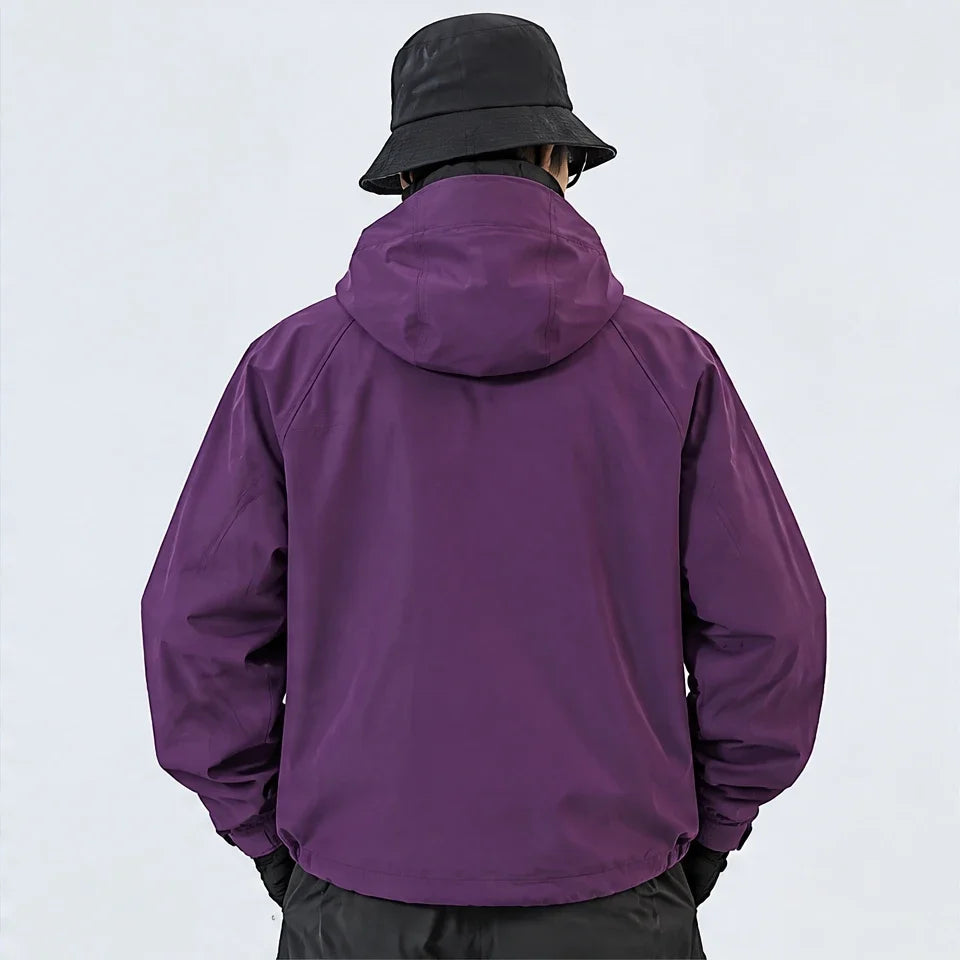 Wyke - Unisex Windproof Breathable & Graphene Waterproof Jacket - Purple