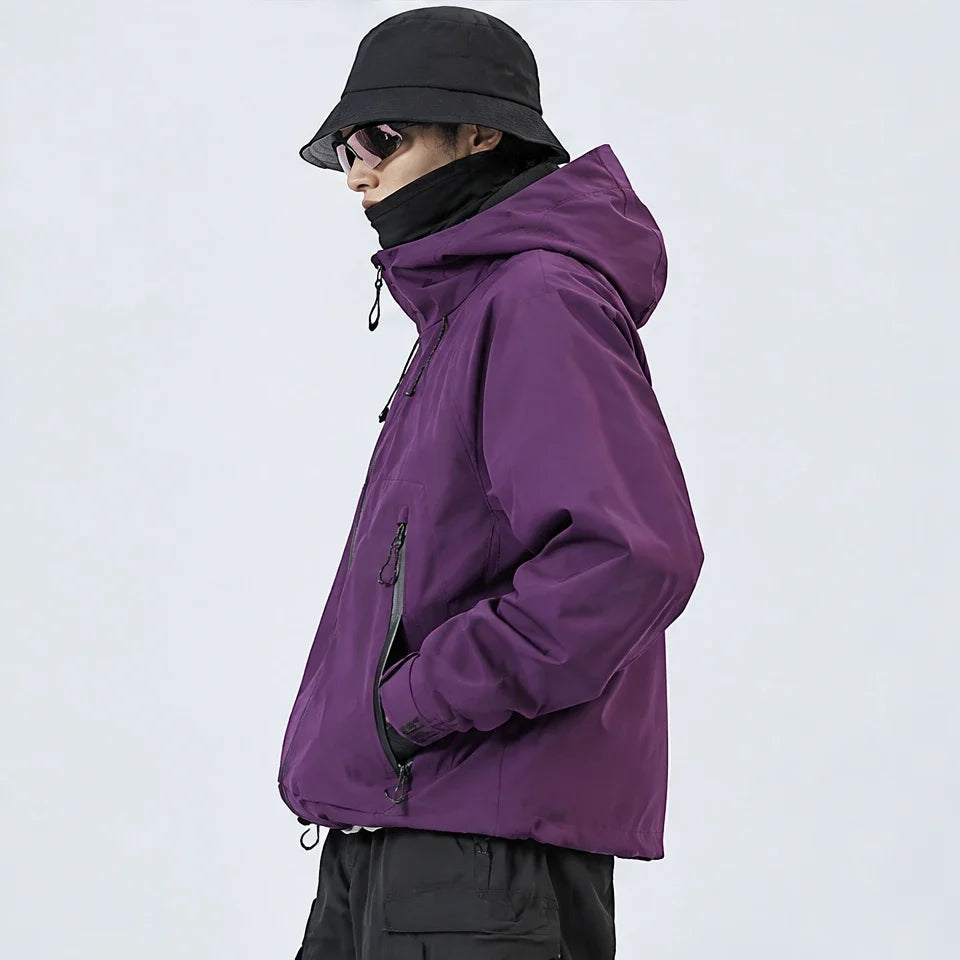 Wyke - Unisex Windproof Breathable & Graphene Waterproof Jacket - Purple