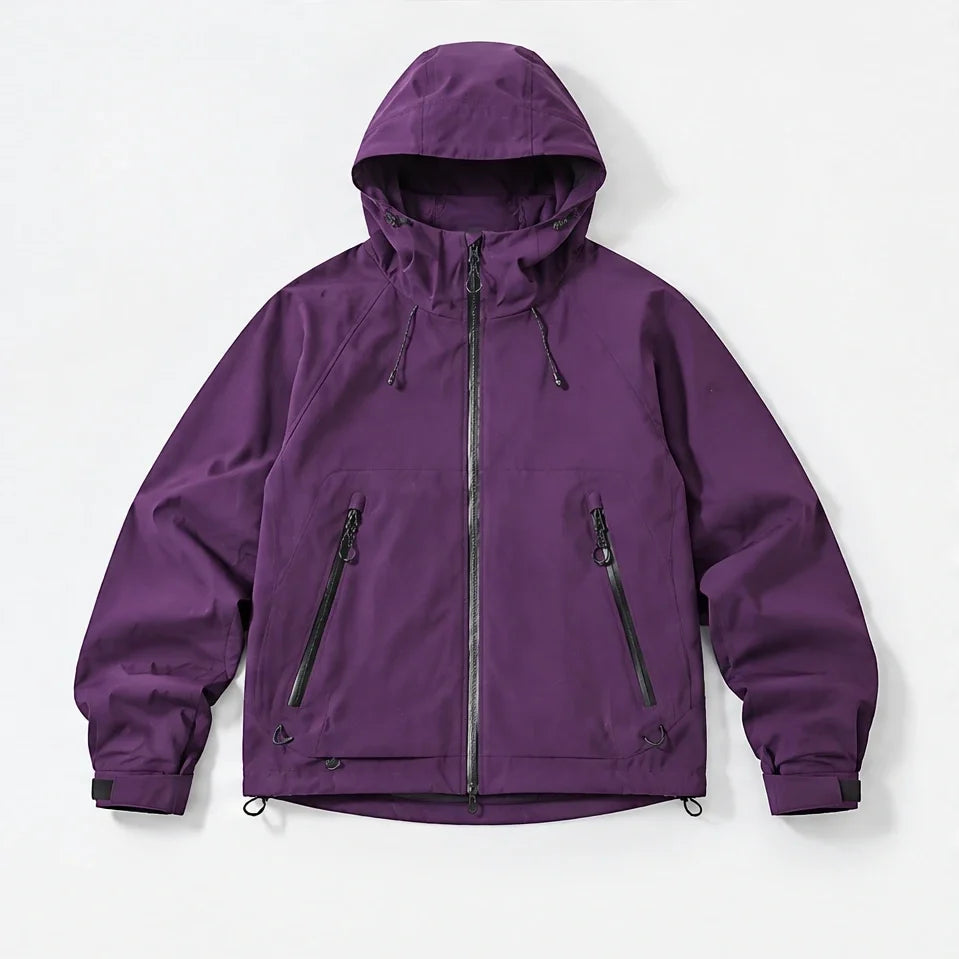 Wyke - Unisex Windproof Breathable & Graphene Waterproof Jacket - Purple