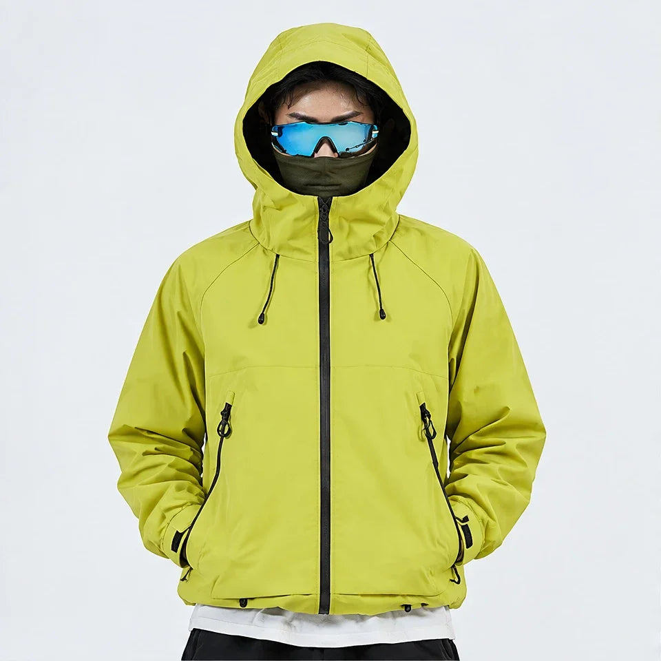 Wyke - Unisex Windproof Breathable & Graphene Waterproof Jacket - Yellow Green